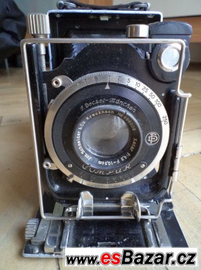 Starožitný fotoaparát IHAGEE Steenbergen & Co. Dresden