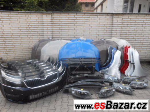 Skoda Octavia 3 Dily Predek Dvere Airbagy Chladice