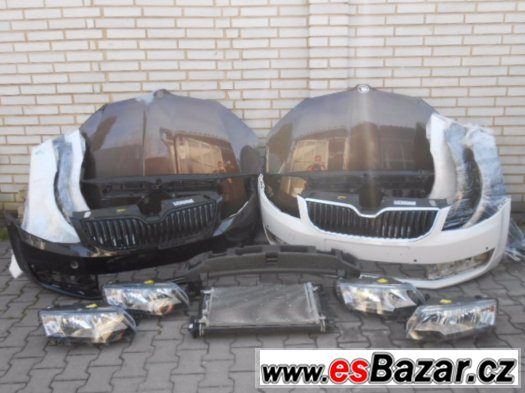 Skoda Octavia 3 Dily Predek Dvere Airbagy Chladice