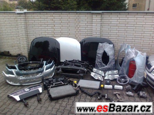 Volkswagen Passat B-6 Dily na Predek Airbagy Chladice Dvere