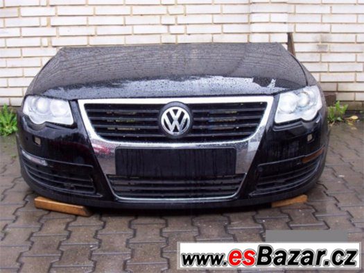 Volkswagen Passat B-6 Dily na Predek Airbagy Chladice Dvere