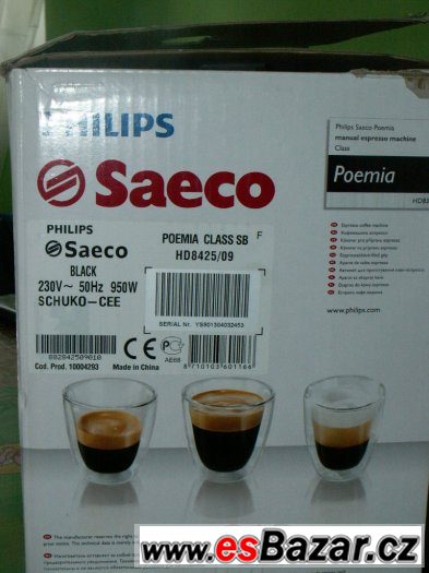 Nový kávovar Philips Saeco -Poemia