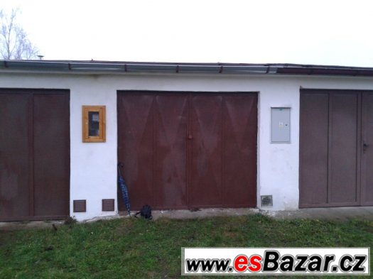 Pronajmu řadovou garáž za vlakovým nádražím v Horní Cerekvi 1