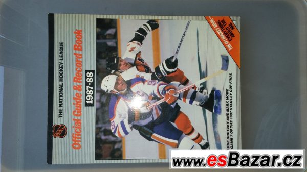 Prodám ročenky NHL z let 88-90