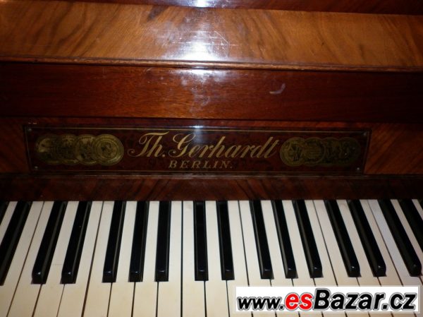 Prodám pianino Th. Gerhardt