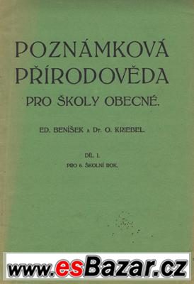 Poznámková přírodověda pro školy..