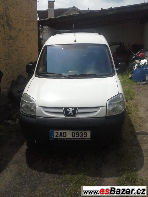 PRODÁM PEUGEOT PARTNER 1,6 HDI