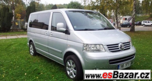 Prodám VW T5 Multivan - CZ, servis