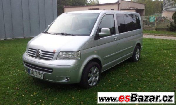 Prodám VW T5 Multivan - CZ, servis