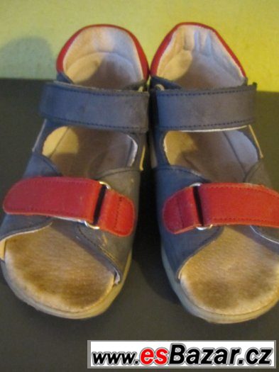 Kožené chlapecké sandály,vel. 23, PK Rega
