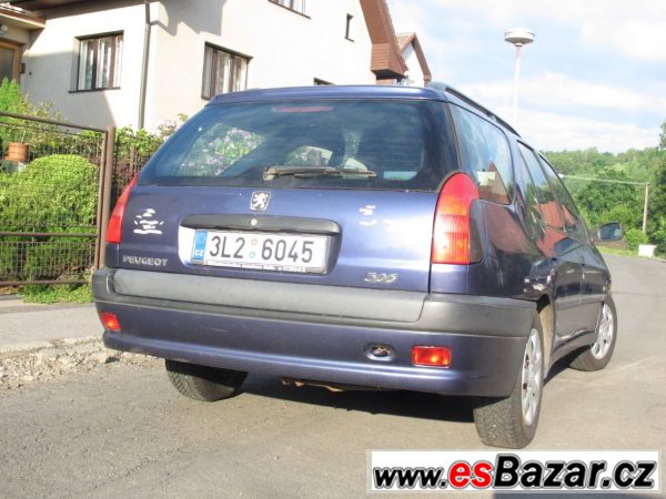 Peugeot 306 combi 1,6 benzín