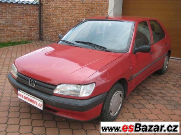 Peugeot 306, 1,4I XR EKODAŇ ZAPLACENÁ, hatchback,