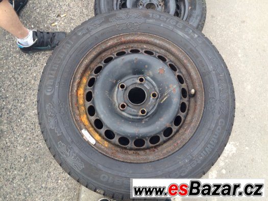 Disky 5x112 s pneu 195/65 R16 6 kusu