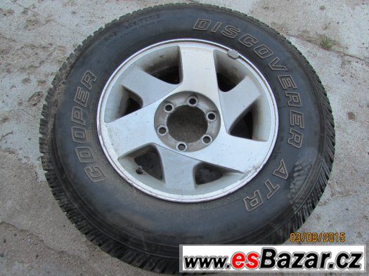 Sada ALU kol na Mitsubishi Pajero R16 6x139,7 1