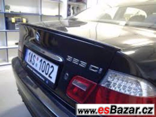 BMW E46 coupe odtrhová hrana víka kufru