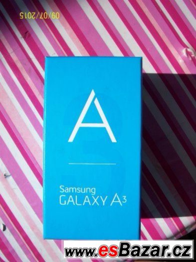 Samsung galaxy A3 black 16Gb novy, super cena