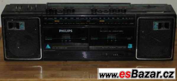 Philips radio / kazeta 1