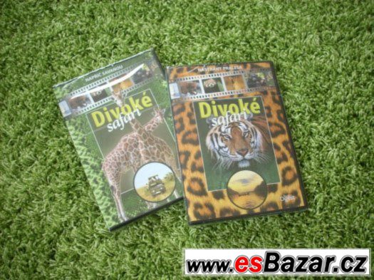 NOVÉ DVD - Divoké safari 2ks