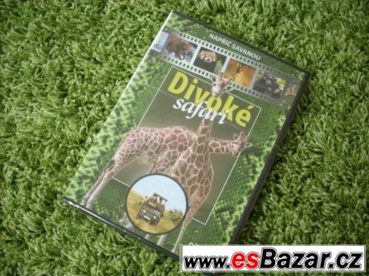 NOVÉ DVD - Divoké safari 2ks