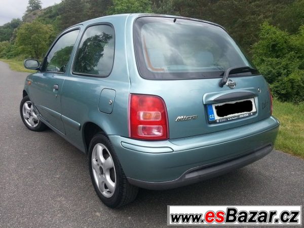 Nissan Micra 1.0i najeto 79000km