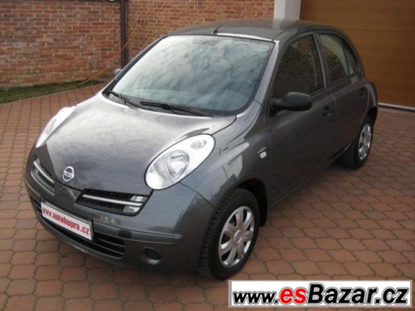 Nissan Micra, 1,2i ČR,serviska,KLIMA, hatchback,