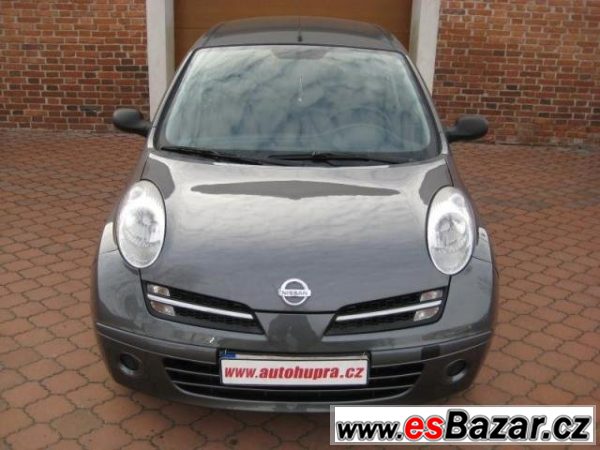 Nissan Micra, 1,2i ČR,serviska,KLIMA, hatchback,