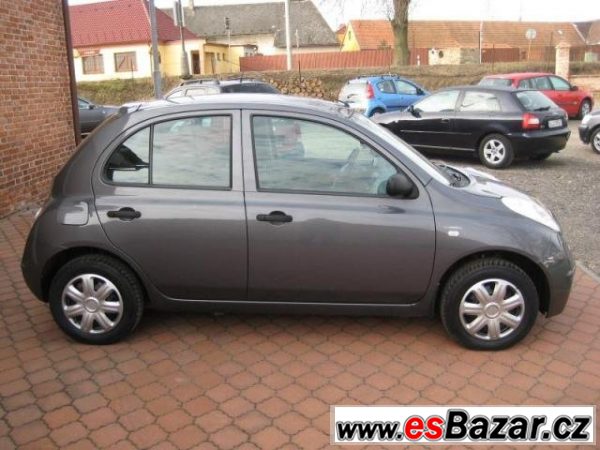 Nissan Micra, 1,2i ČR,serviska,KLIMA, hatchback,