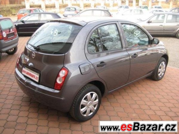 Nissan Micra, 1,2i ČR,serviska,KLIMA, hatchback,