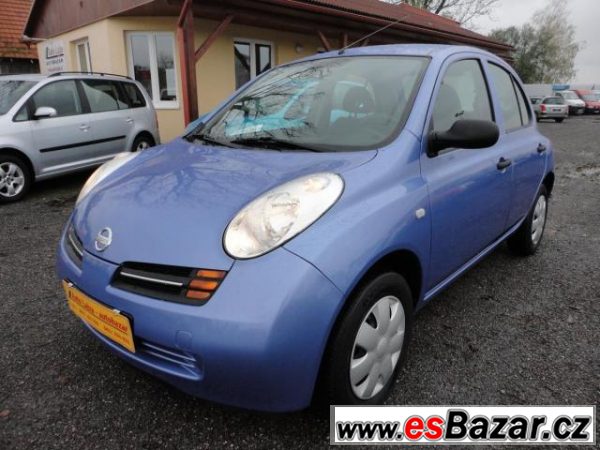 Nissan Micra, 1.2 i  KLIMA, servisní kniha,