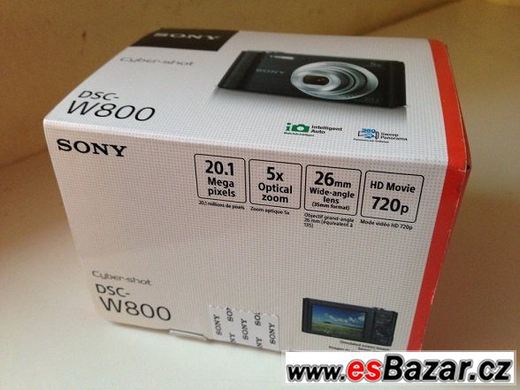Nový nerozbalený fotoaparát Sony