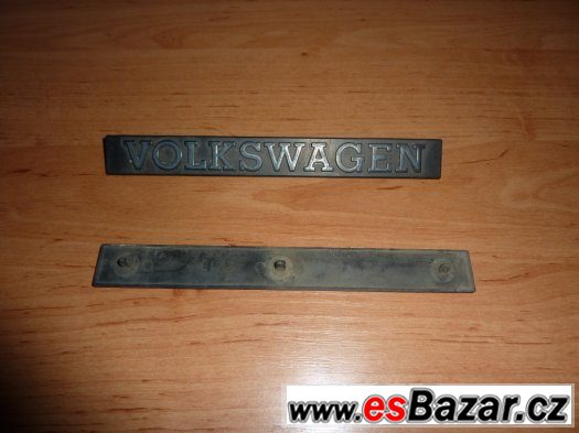 2x nápis Volkswagen
