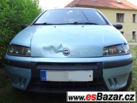 Kapota Fiat Punto II, 09/99 - 05/03 - Poškozená