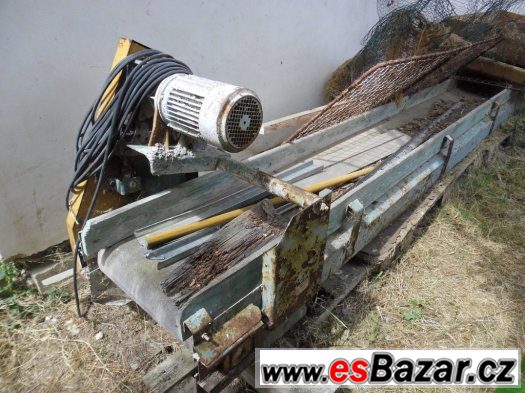pásový dopravník š.p.500mm délka 8,5m 1