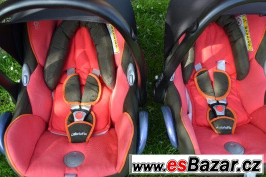 2x Autosedačka Maxi Cosi Cabriofix-red 0/13kg