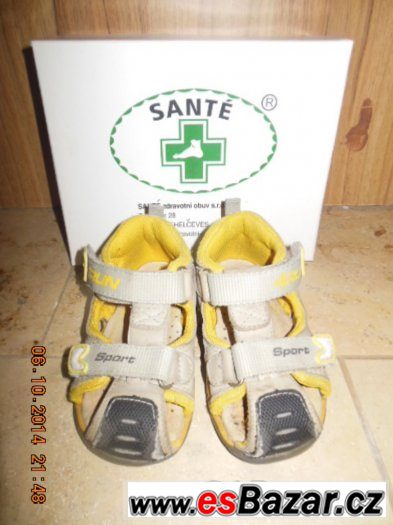 Zdravotní sandály, botasky Santé vel. 22