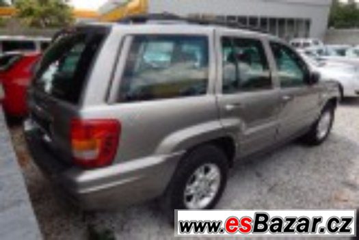 VEŠKERÉ NÁHRADNÍ DÍLY – JEEP GRAND CHEROKEE WJ 2000 4,7l LI