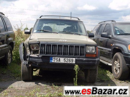 VEŠKERÉ NÁHRADNÍ DÍLY – JEEP CHEROKEE XJ 1995 4,0l LIMITED c