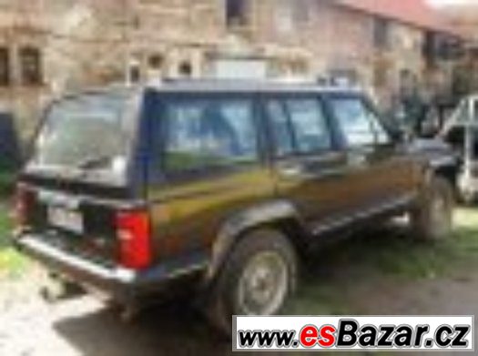 VEŠKERÉ NÁHRADNÍ DÍLY – JEEP CHEROKEE XJ 1991 4,0l