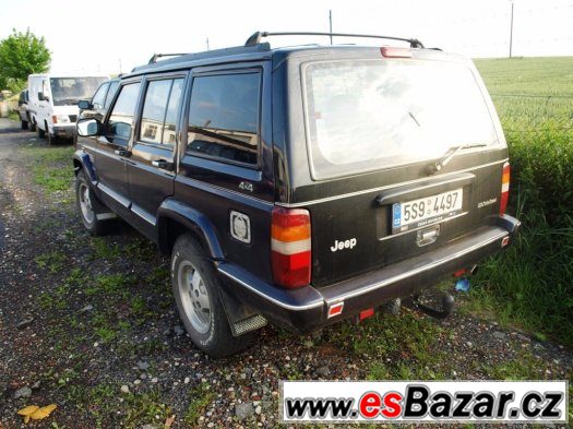 VEŠKERÉ NÁHRADNÍ DÍLY – JEEP CHEROKEE XJ 2,5TD r. v. 1998 f