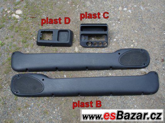 Peugeot 106 interierové plasty Peugeot 106 interierové plasty
