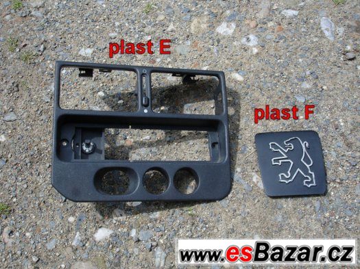 Peugeot 106 interierové plasty