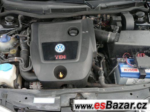 vw golf 1,9TDI PD 4motion