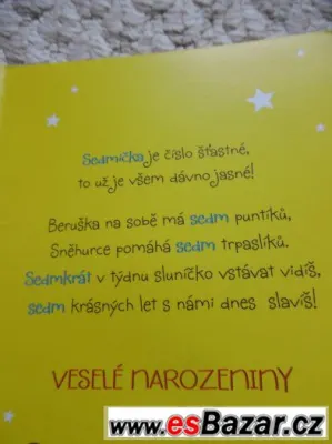 Zdarma k objednávce nad 120,- (200,-obě dvě)
