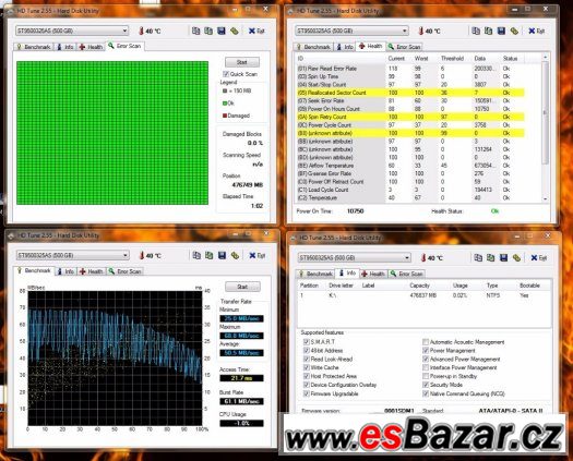 HDD 500GB 5,4krpm 2,5