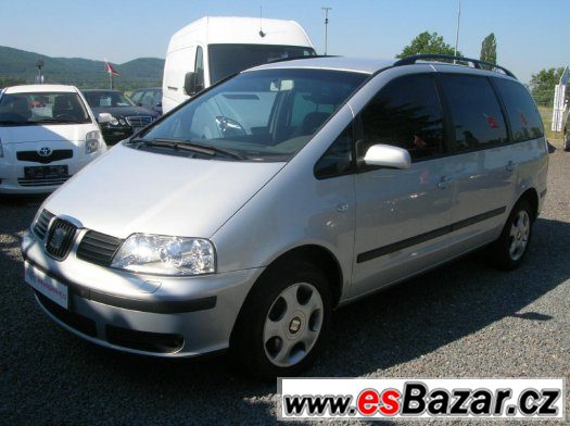 Seat Alhambra 1.9 TDI 4x4 6 rychlostí