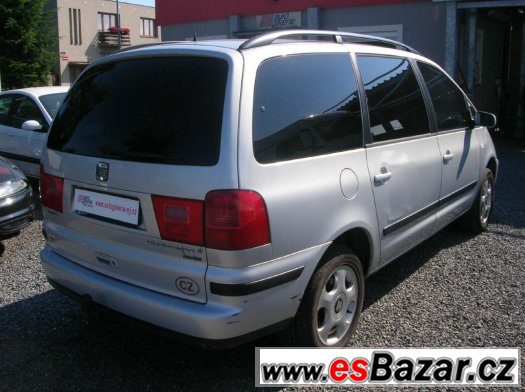 Seat Alhambra 1.9 TDI 4x4 6 rychlostí