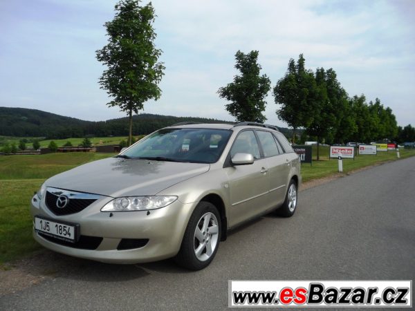 MAZDA 6 combi, 100 Kw, super stav!