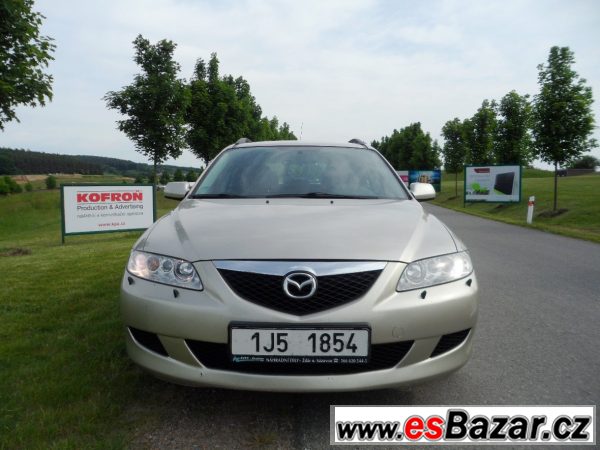 MAZDA 6 combi, 100 Kw, super stav!