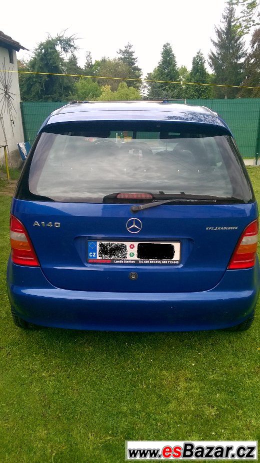 Mercedes-benz A140 66kw top stav