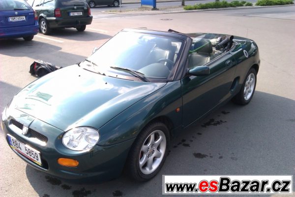 MG MGF 1.8 VVC, 107 kW, r.v. 1997